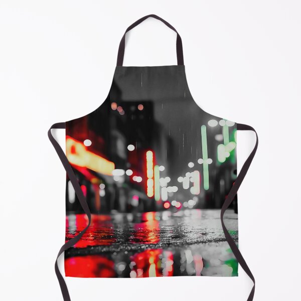 Item preview, Street city night, light bokeh, defocused background, no.3 black designed and sold by Gabi.Media.