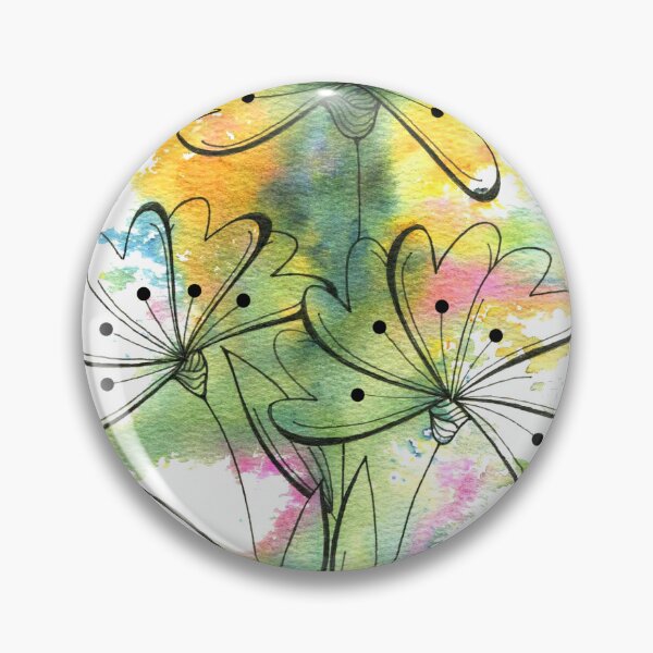 Item preview, watercolor floral designed and sold by Kelly Ryan Rhoades.