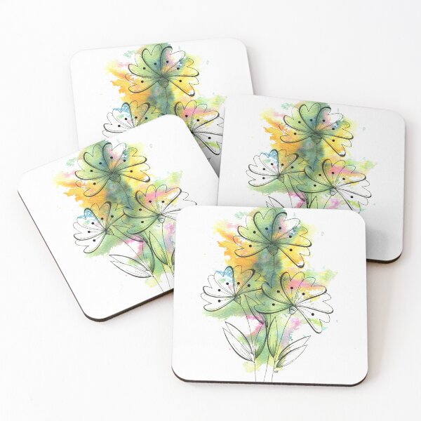 Item preview, watercolor floral designed and sold by Kelly Ryan Rhoades.