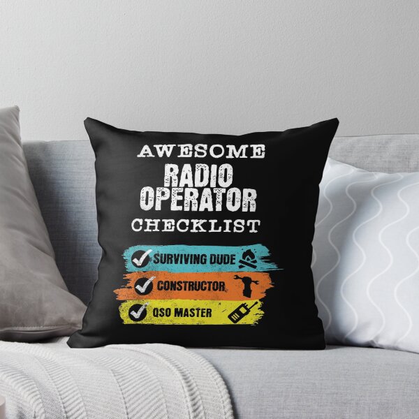 Item preview, Awesome Radio Operator Checklist Ham Radio Amateur Radio Cool Gifts For Amateur Radio Lovers Radio Operators Amateur Radio Enthusiast designed and sold by Waves-of-Art.