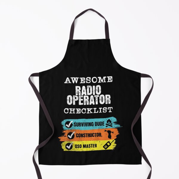 Item preview, Awesome Radio Operator Checklist Ham Radio Amateur Radio Cool Gifts For Amateur Radio Lovers Radio Operators Amateur Radio Enthusiast designed and sold by Waves-of-Art.