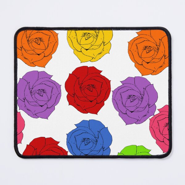 Item preview, Colourful Roses - Red, Orange, Yellow, Blue, Purple & Pink Roses designed and sold by HansiniDesigns.