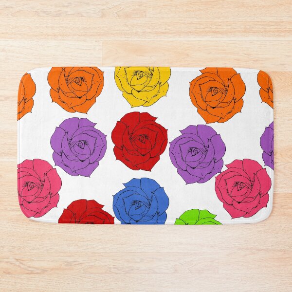 Item preview, Colourful Roses - Red, Orange, Yellow, Blue, Purple & Pink Roses designed and sold by HansiniDesigns.