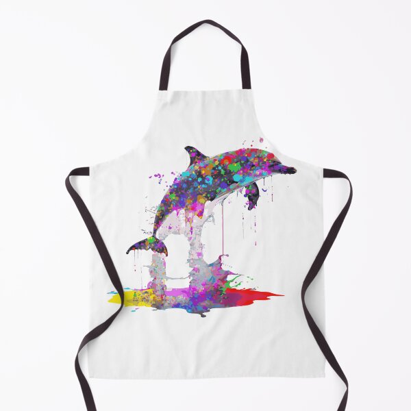 Item preview, Vibrant Dolphin: A Splash of Color designed and sold by LuxeDigiArt.