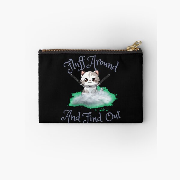 Item preview, Fluff Around And Find Out Cute Cat Ninja designed and sold by kozimster00.