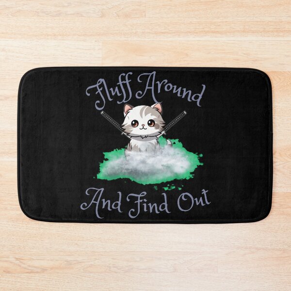 Item preview, Fluff Around And Find Out Cute Cat Ninja designed and sold by kozimster00.