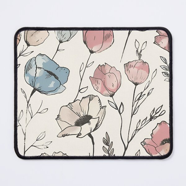 Item preview, Painted Poppy Tulips Watercolor Flowers designed and sold by RR-Arts.