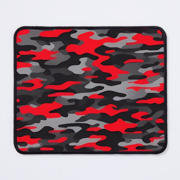 Item preview, Red and Black Camouflage designed and sold by TheCamoShop.