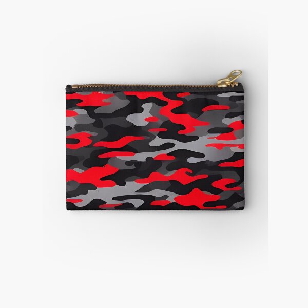Item preview, Red and Black Camouflage designed and sold by TheCamoShop.