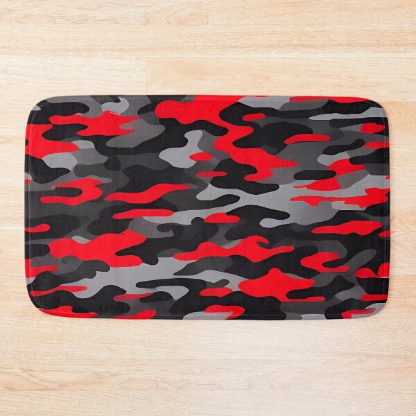 Item preview, Red and Black Camouflage designed and sold by TheCamoShop.
