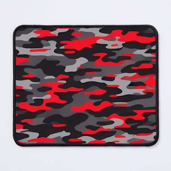 Item preview, Red and Black Camouflage designed and sold by TheCamoShop.