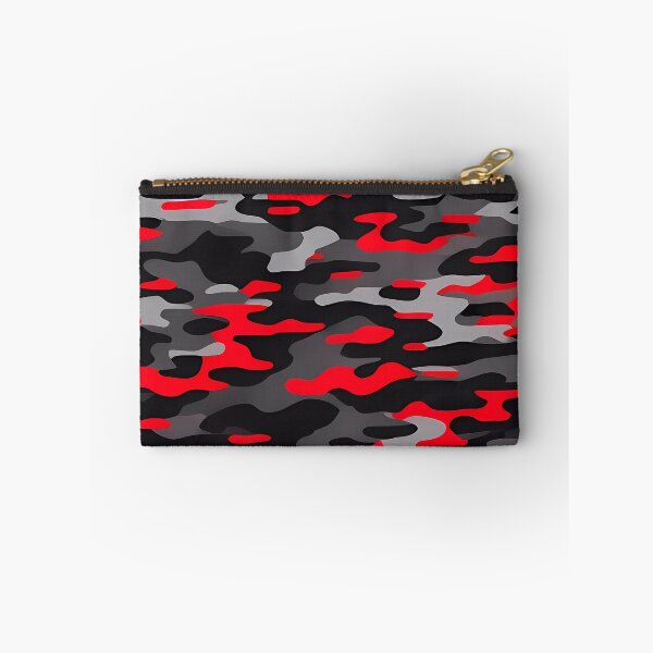 Item preview, Red and Black Camouflage designed and sold by TheCamoShop.