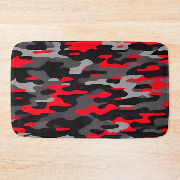 Item preview, Red and Black Camouflage designed and sold by TheCamoShop.