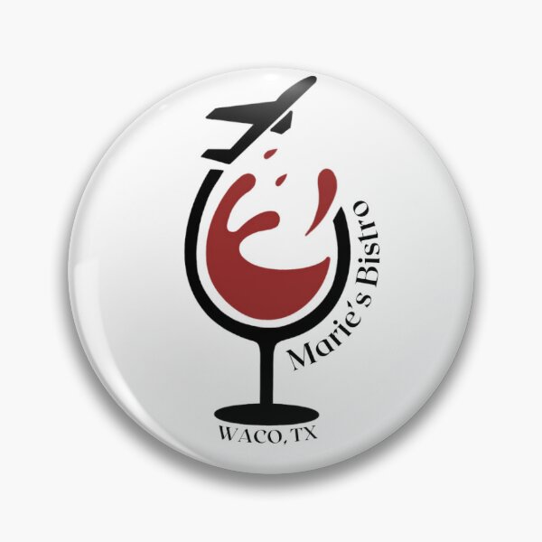 Item preview, Marie's Bistro wine glass sticker  designed and sold by haileygaul.