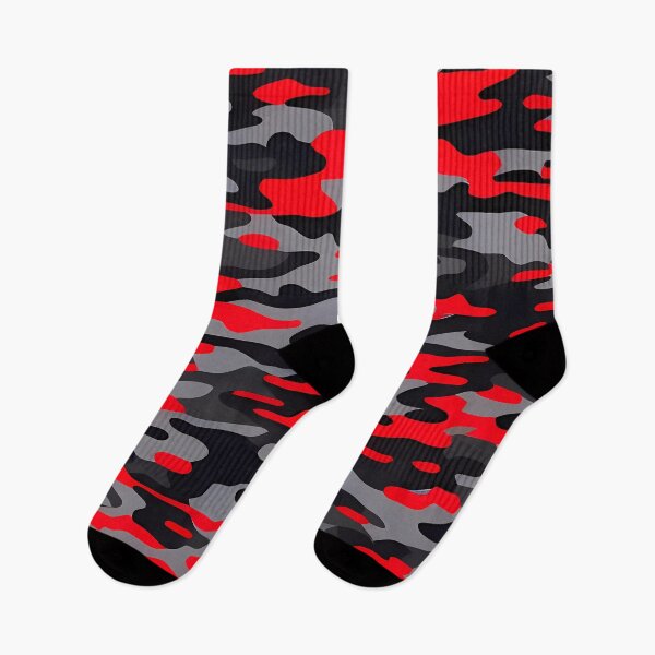 Item preview, Red and Black Camouflage designed and sold by TheCamoShop.
