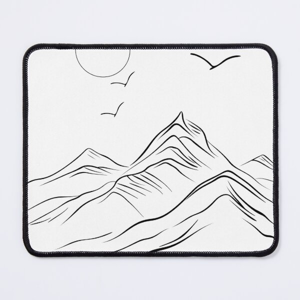 Item preview, Midnight Serenity: Mountains and Moon designed and sold by YegMark.