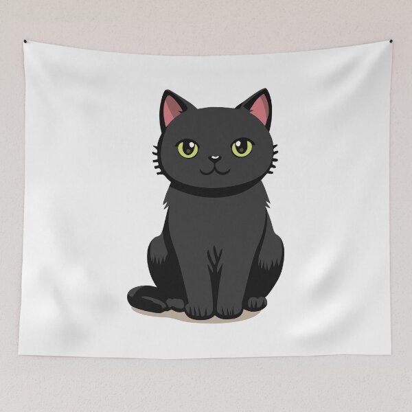 Item preview, Cute Black Cat  designed and sold by Leonardo  Davinci.