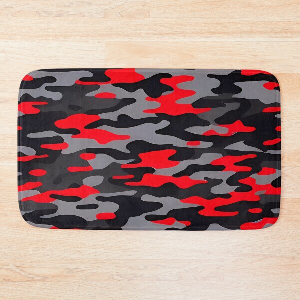 Item preview, Red and Black Camouflage designed and sold by TheCamoShop.