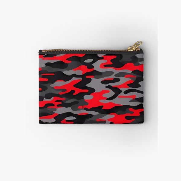 Item preview, Red and Black Camouflage designed and sold by TheCamoShop.