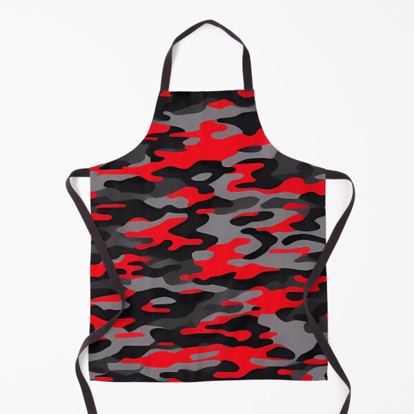 Item preview, Red and Black Camouflage designed and sold by TheCamoShop.