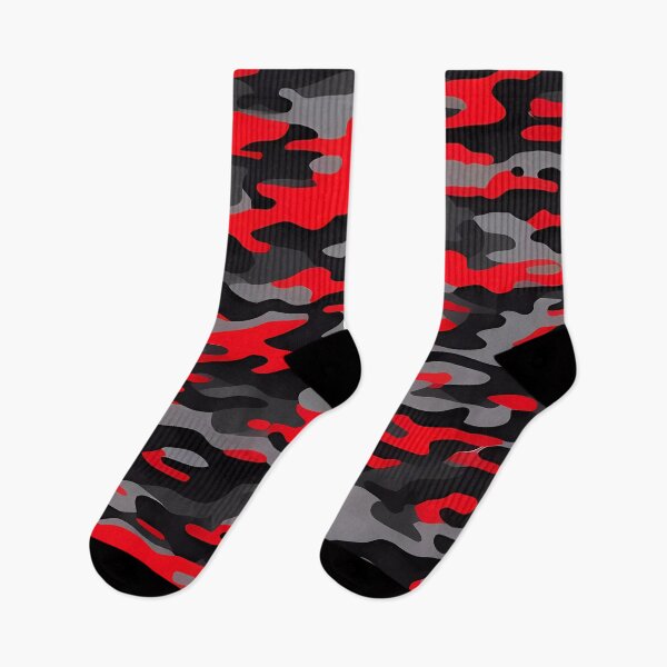 Item preview, Red and Black Camouflage designed and sold by TheCamoShop.