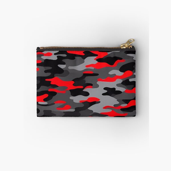 Item preview, Red and Black Camouflage designed and sold by TheCamoShop.