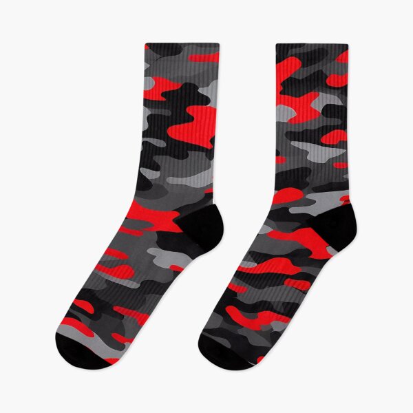 Item preview, Red and Black Camouflage designed and sold by TheCamoShop.