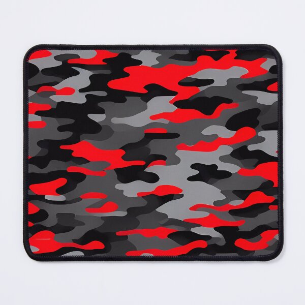Item preview, Red and Black Camouflage designed and sold by TheCamoShop.