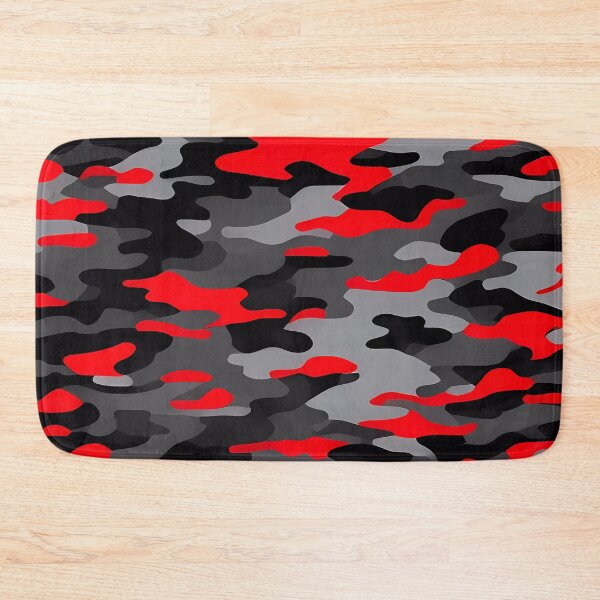 Item preview, Red and Black Camouflage designed and sold by TheCamoShop.