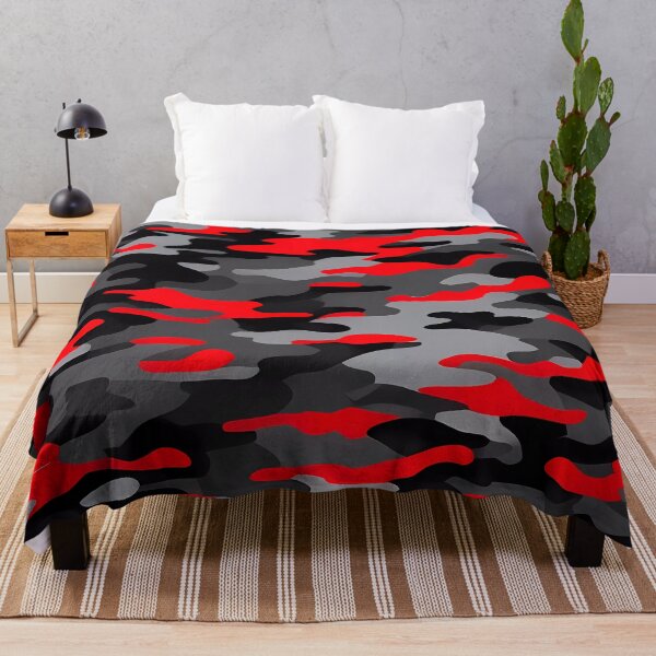 Item preview, Red and Black Camouflage designed and sold by TheCamoShop.
