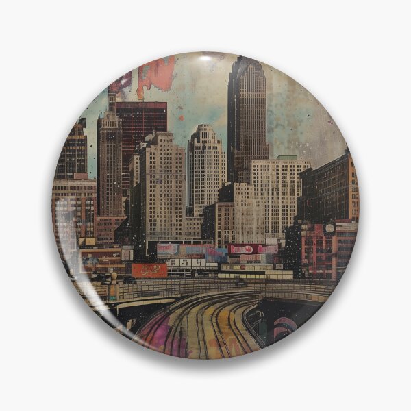Item preview, Abstract Art #7 (Detroit) designed and sold by jwalk.