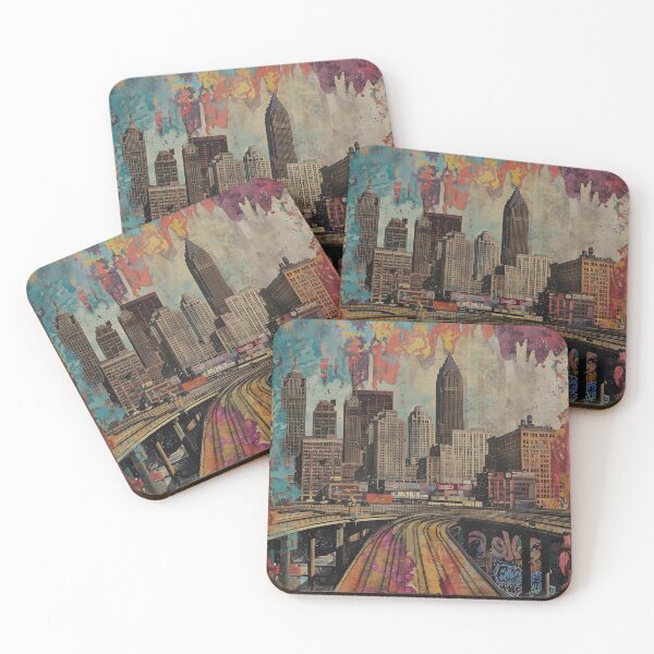 Item preview, Abstract Art #7 (Detroit) designed and sold by jwalk.
