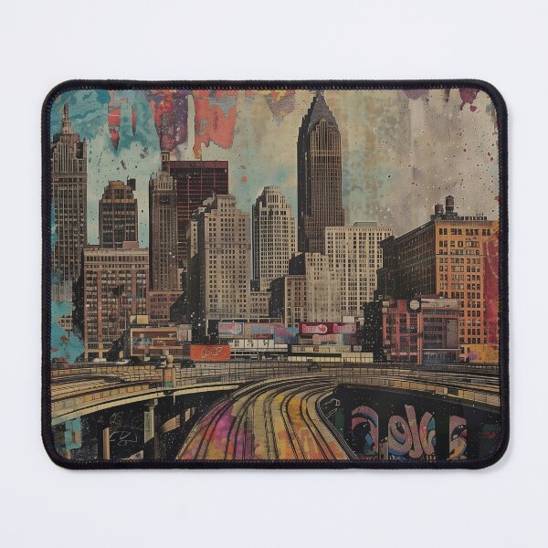 Item preview, Abstract Art #7 (Detroit) designed and sold by jwalk.