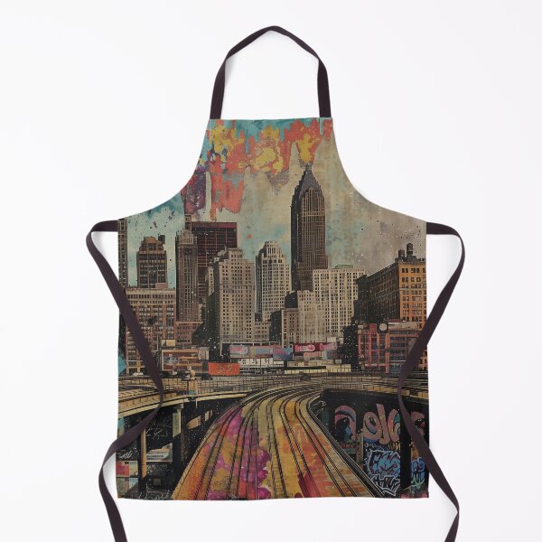 Item preview, Abstract Art #7 (Detroit) designed and sold by jwalk.