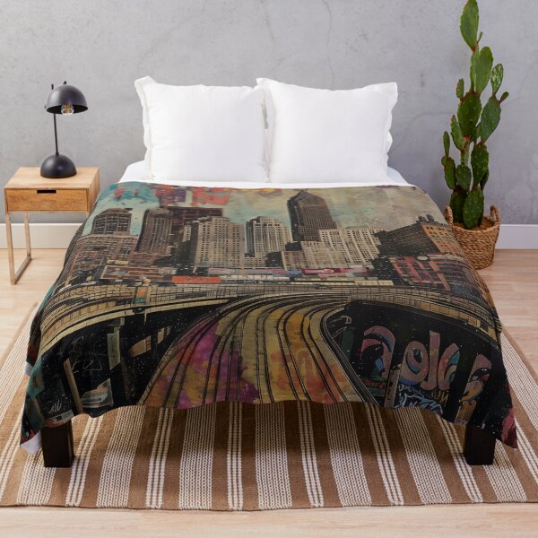 Item preview, Abstract Art #7 (Detroit) designed and sold by jwalk.