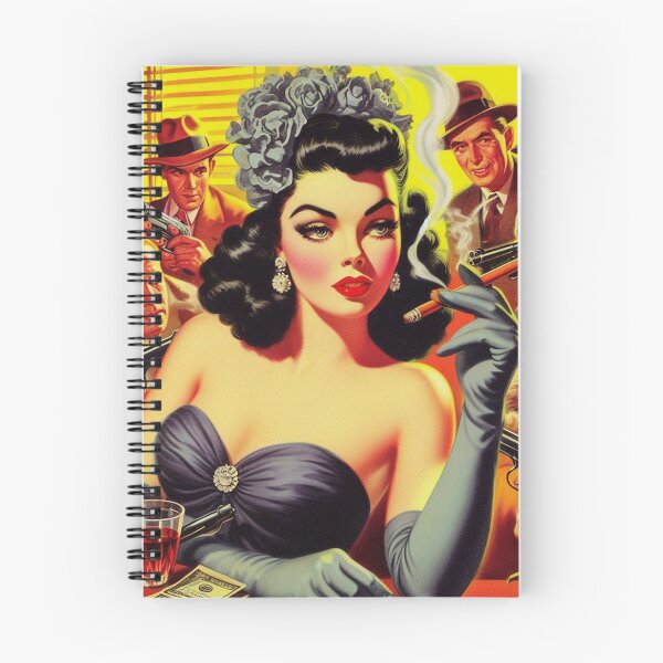 Item preview, 1950s Pulp Woman designed and sold by PulpVintage.