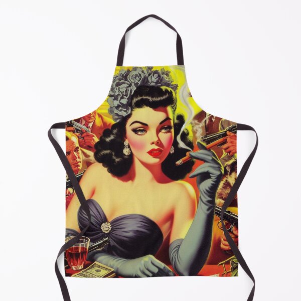Item preview, 1950s Pulp Woman designed and sold by PulpVintage.