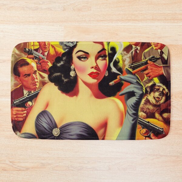 Item preview, 1950s Pulp Woman designed and sold by PulpVintage.