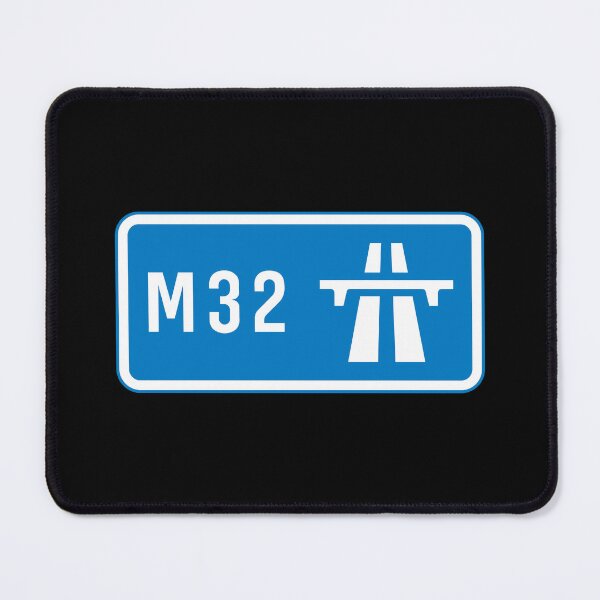 Item preview, Bristol Bound - Blue M32 Motorway Sign designed and sold by WilliamsonMedia.