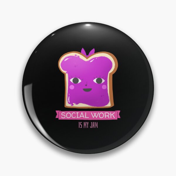 Item preview, Social work is my jam designed and sold by wittyprinttop.