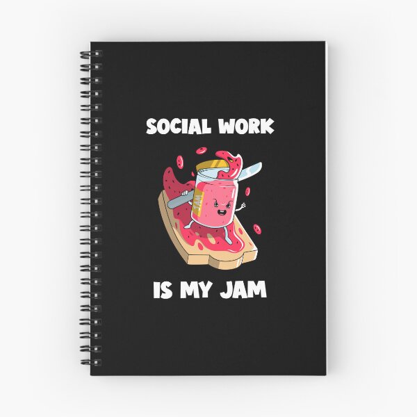 Item preview, Social work is my jam designed and sold by wittyprinttop.