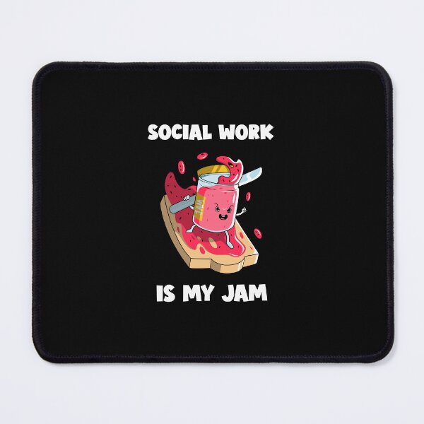 Item preview, Social work is my jam designed and sold by wittyprinttop.