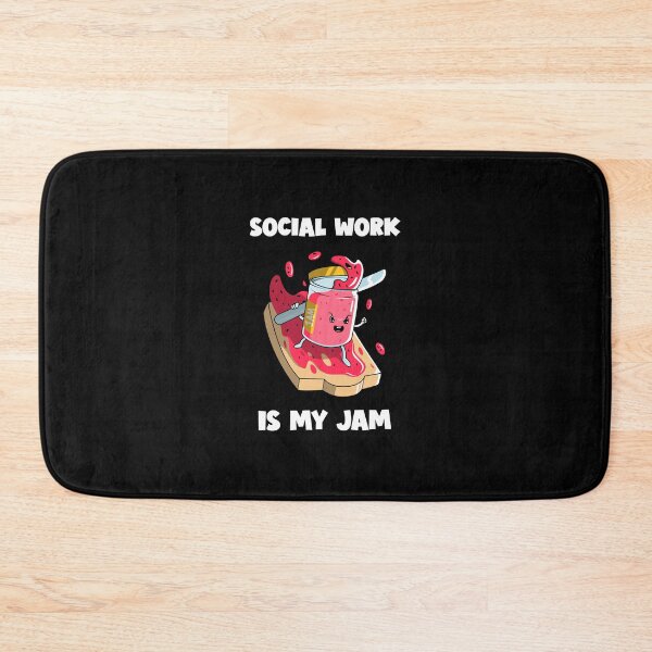 Item preview, Social work is my jam designed and sold by wittyprinttop.
