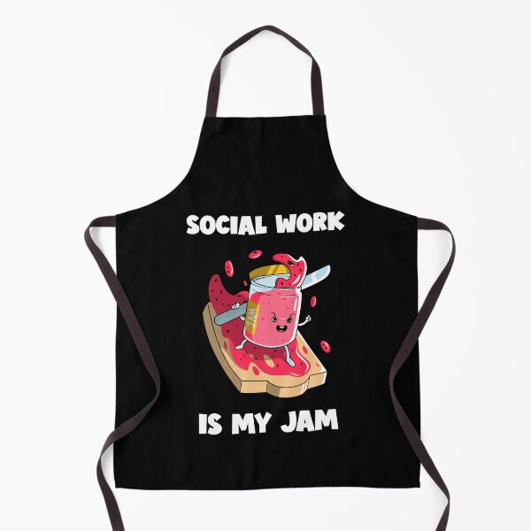 Item preview, Social work is my jam designed and sold by wittyprinttop.