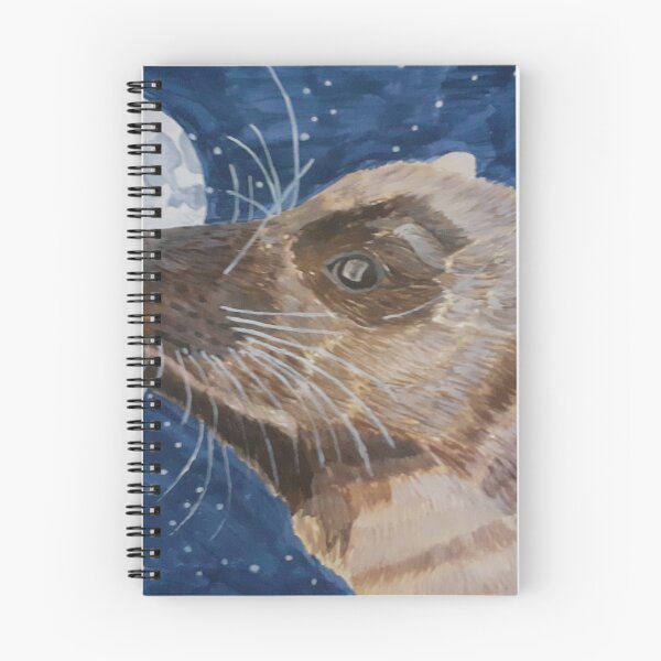 Item preview, Pine Marten in the Moonlight designed and sold by TanyaSealeyArt.
