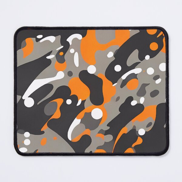 Item preview, Splatter Orange Camouflage designed and sold by TheCamoShop.
