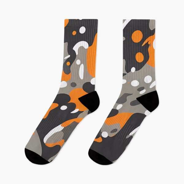 Item preview, Splatter Orange Camouflage designed and sold by TheCamoShop.