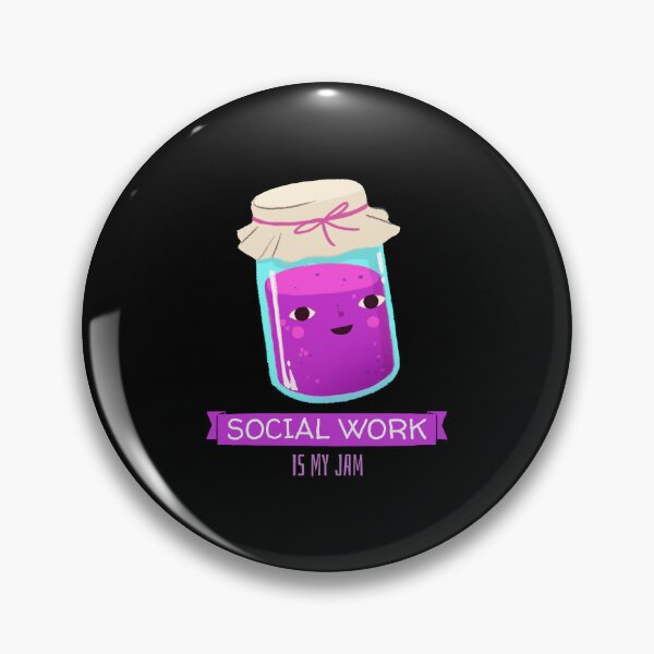 Item preview, Social work is my jam designed and sold by wittyprinttop.