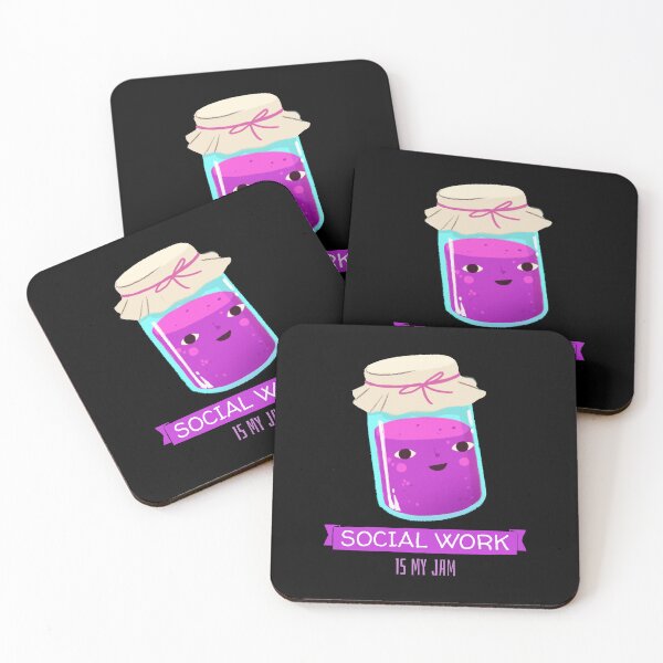 Item preview, Social work is my jam designed and sold by wittyprinttop.