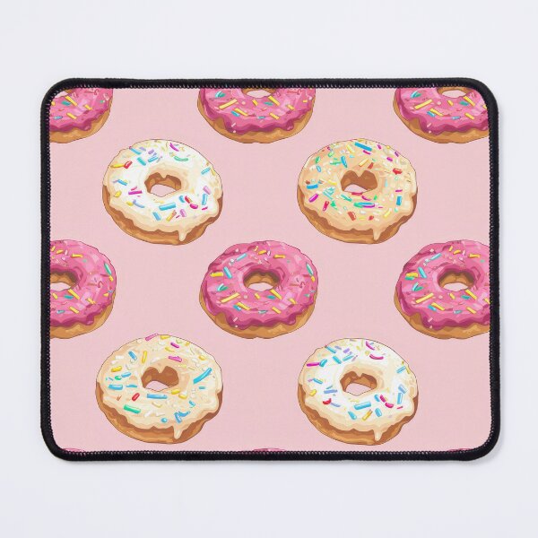 Item preview, Donuts Pink Doughnuts Pattern designed and sold by RR-Arts.